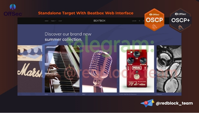 OSCP+ Standalone Target With Beatbox Web Interface